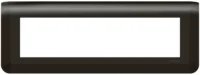 Legrand 079058L Rahmen 8-modulig horizontal Mosaic schwarz
