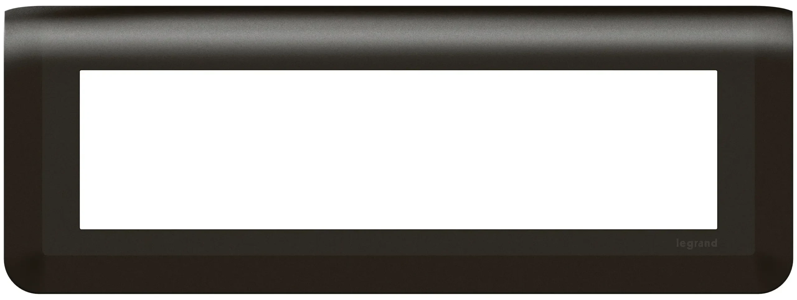 Legrand Legrand 079058L Rahmen 8-modulig horizontal Mosaic schwarz