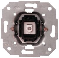 Kopp 504600007 Unterputz Kontrollschalter- Sockel mit Linse beleuchtet10AX 250V