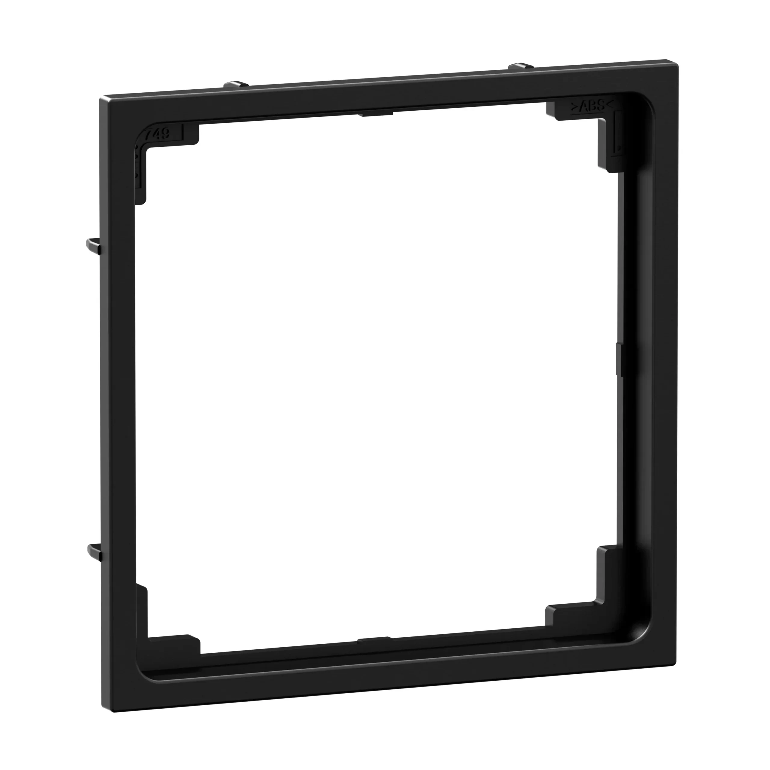Legrand Legrand 765803 SEANO Zwischenring 50x50 für Einbau n DIN 49075 Schwarz lackiert