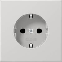 Jung SCHUKO-Steckdose 16A 250V mit Berührungsschutz LS 1520 NKI LG