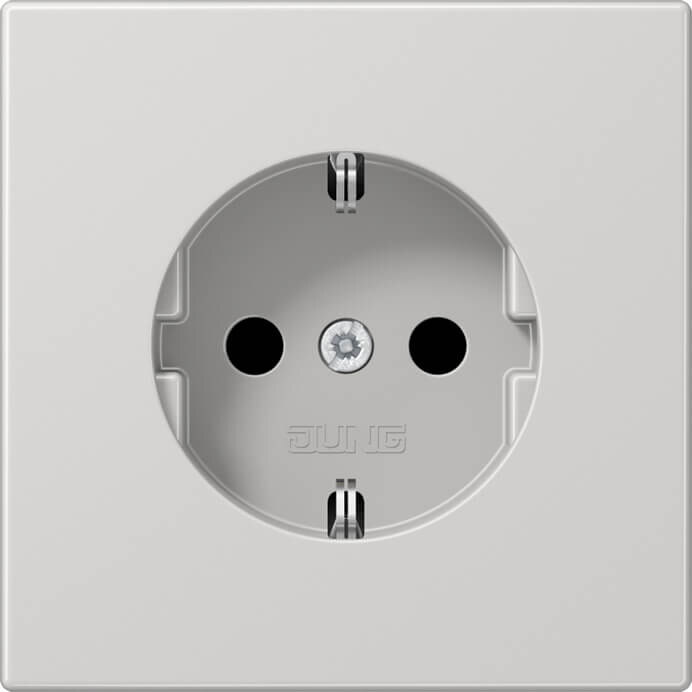 Jung Jung SCHUKO-Steckdose 16A 250V mit Berührungsschutz LS 1520 NKI LG