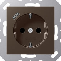 Jung SCHUKO Steckdose mit USB Typ C A1520-18CMO