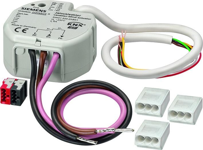 Siemens Siemens 5WG1520-2AB31 Jalousie Aktor Unterputz 520/31 1xAC230V 2xBinär-Eingänge