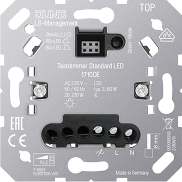 Jung LED-Tastdimmer Standard 1710 DE – Bild 1