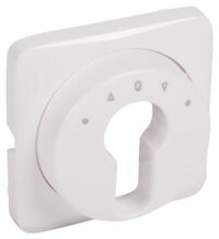 Legrand 776776 Abdeckung DIN-Schlüssel Jalousie Creo ultraweiß