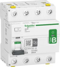Bild vom Produkt: Schneider A9Z64440 FI-Schalter 4P 40A 300mA IID TYP B-SI Allstromsensitiv