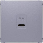 Berker 48601404 Z-ST für USB B.x aluminium m