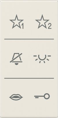 Jung Design-Cover Audio Symbole bruchs SI A6 A DC W