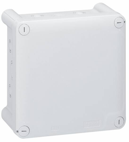 Legrand Legrand 092034 Plexo Abzweigdose 130x130x74mm IP55 mit Vorprägung RAL7035