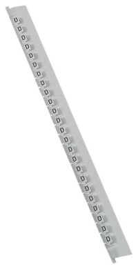 Legrand 037829 Kennzeichnungssystem Memocab Buchstabe:D schwarz auf weiß