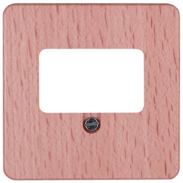 Kopp Kopp 358131186 TAE-Abdeckung M2,5x12mm für TAE-Anschlussdose Milano buche