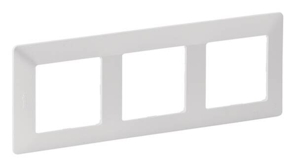 Legrand Legrand 754143 Rahmen 3-fach Valena Life perlmutt Thermoplast