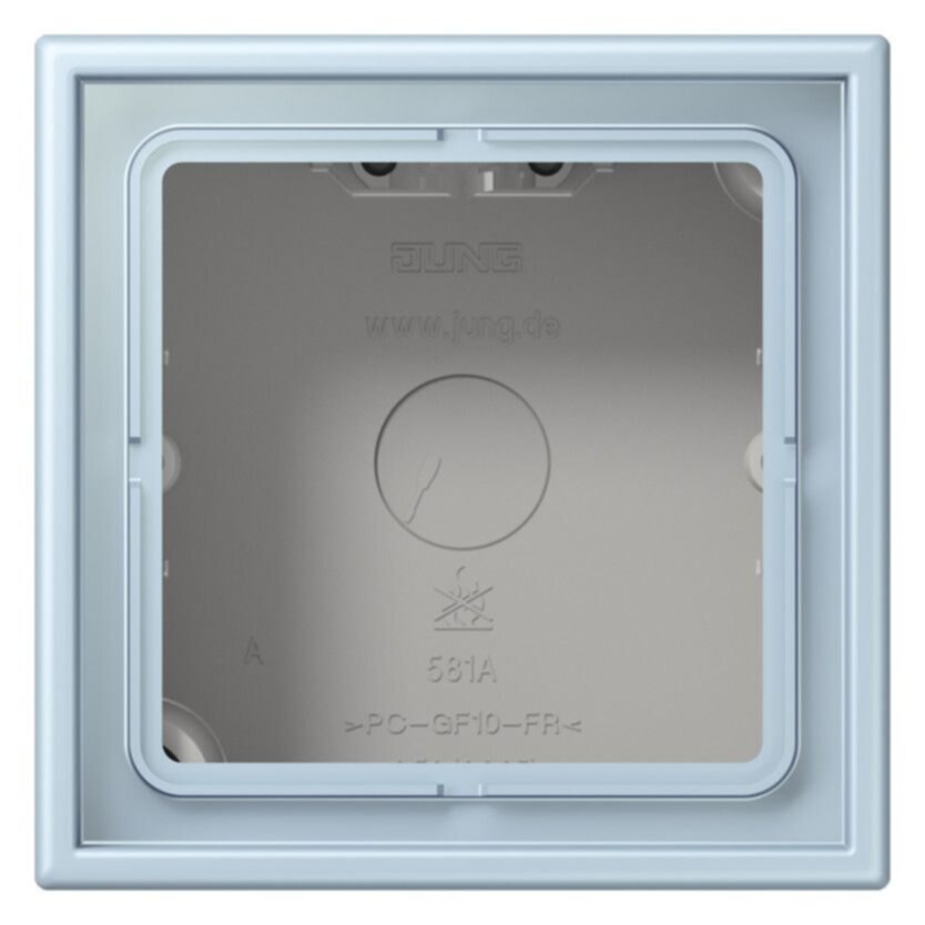 Jung Jung LC 581 A 208 AP-Kappe 1-fach Duroplast lackiert Serie LS outremer clair (32022)