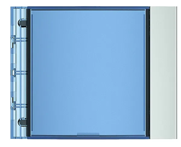 Legrand Bticino 352201 Frontblende Infomodul SFERA Aluminium Allmetal