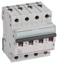 Legrand 404239 TX3 LS-Schalter C 16A 3-polig+N 10kA 400VAC 4TE