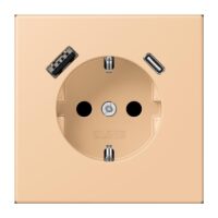 Jung LC1520-15CA237 SCHUKO-Steckdose mit USB Typ AC LC32122