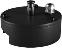 SG LEUCHTEN Montagedose schwarz Aluminium Ø136mm WAX 8249044337 H49mm