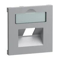 Legrand 765258 SEANO Abdeckung 1x RJ45 f Datendosen Fremdfabrikate Al lackiert
