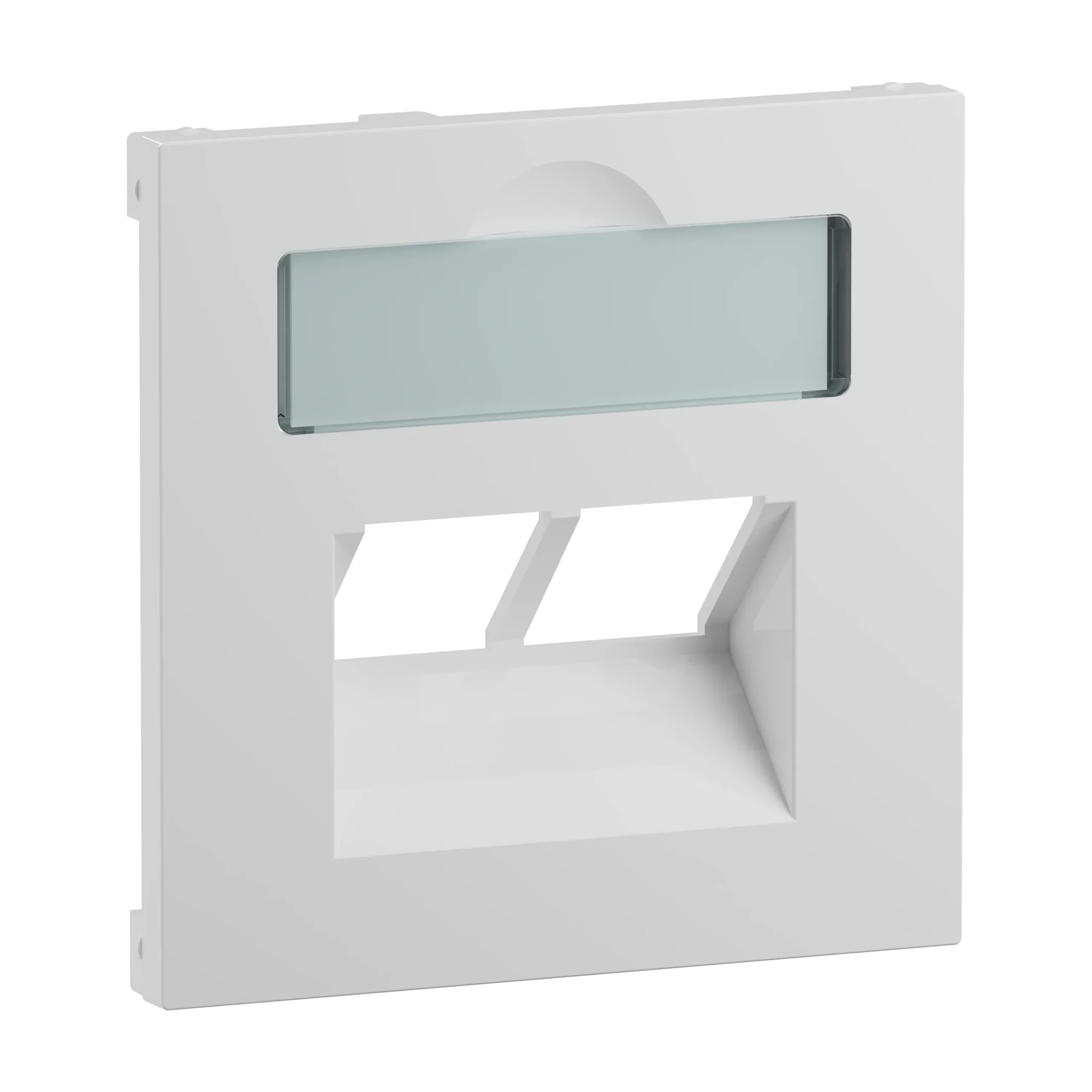 Legrand Legrand 765159 SEANO Abdeckung 2x RJ45 f Datendosen Fremdfabrikate Ultraweiß