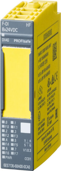 Siemens 6ES7136-6BA01-0CA0 ET200SP DP Elektronikmodul F-DI 8x24VDC HF