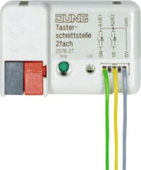 Jung KNX Tasterschnittstelle Binäreingang 2-fach 2076-2 T