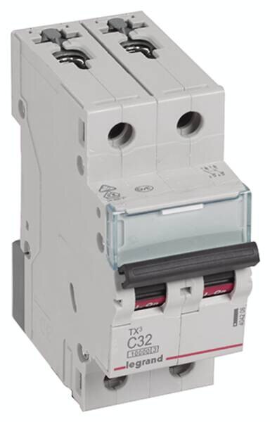 Legrand Legrand 404208 TX3 LS-Schalter C 32A 2-polig 10kA 400VAC 2TE