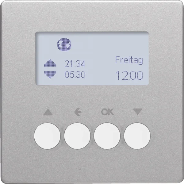 Berker Berker Jalousie-Schaltuhr alu/lackiert 85741124