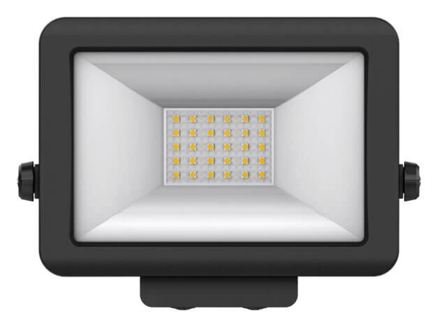 Theben Theben LED-Strahler für Wandmontage 20 Watt, schwarz theLeda B20L BK