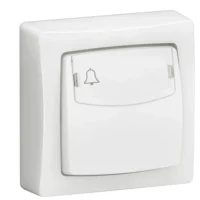 Legrand 086009L OTEO Taster mit Beschriftungsfeld Komplettgerät