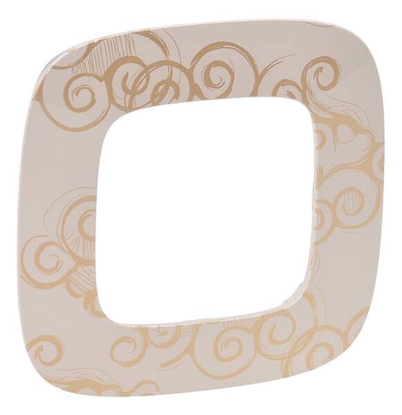 Legrand Legrand 754351 Rahmen 1-fach Valena Allure Goldstyle Thermoplast