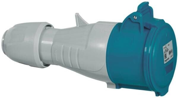 Legrand 555106 CEE-Kupplung P17 Tempra Pro 5-polig 16A 230VAC blau IP44