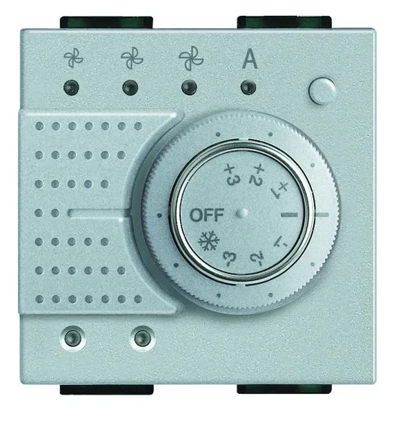 Legrand BTicino NT4692FAN Raumthermostat für Fan-Coils 3-40°C Kontr.-LEDs Tech