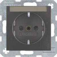 Berker Schuko-Steckdoseanthrazit 47491606