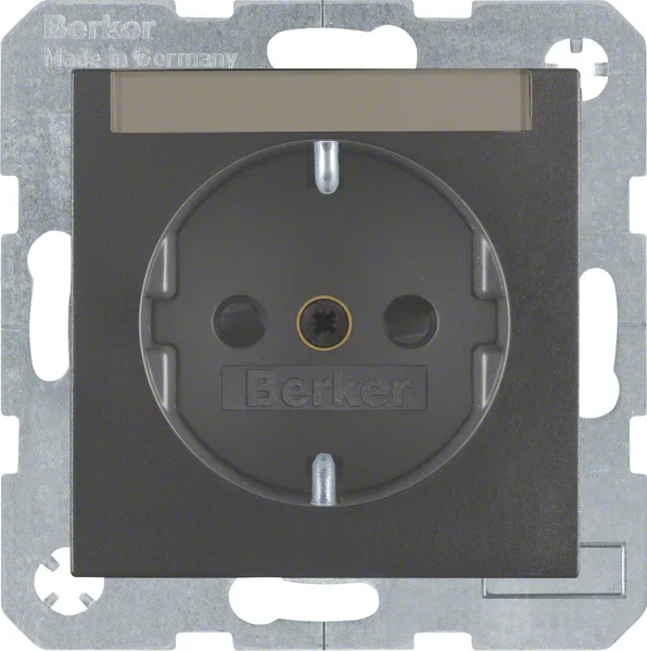 Berker Berker Schuko-Steckdoseanthrazit 47491606