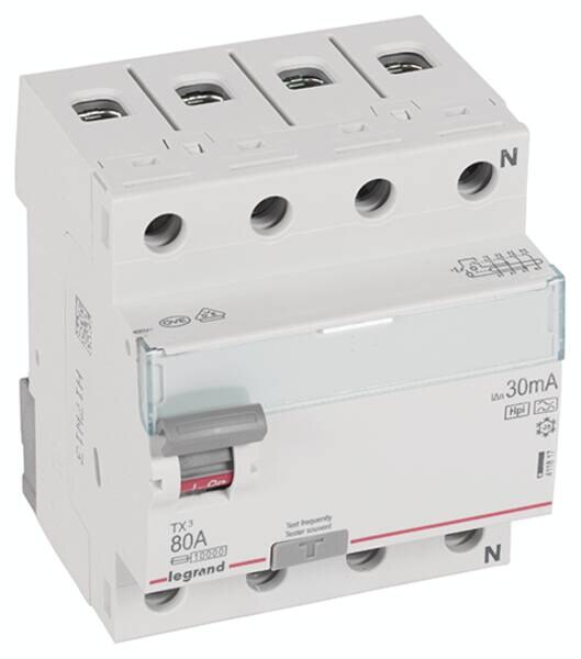 Legrand Legrand 411817 TX3 Fi-Schalter 80A 4-polig 30mA Typ F-G 400VAC 4TE