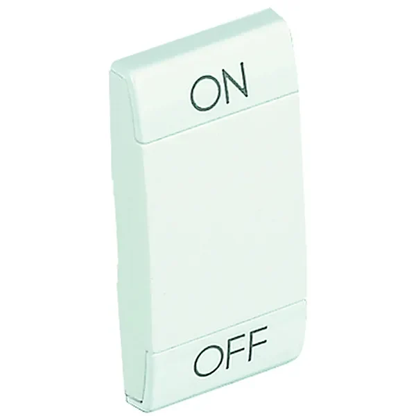 Legrand BTicino N4911AGN LivingLight Symbolwippe 1M ON-OFF Weiß