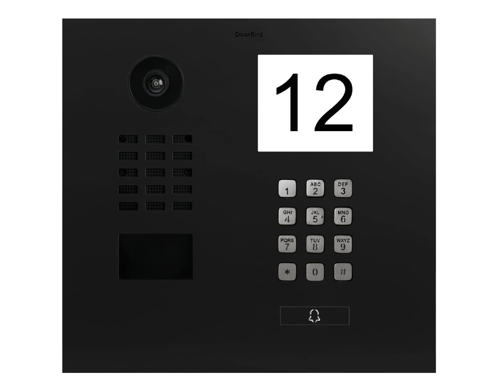 Doorbird DoorBird D2101IKH IP Video Türsprechanlage – Graphitschwarz