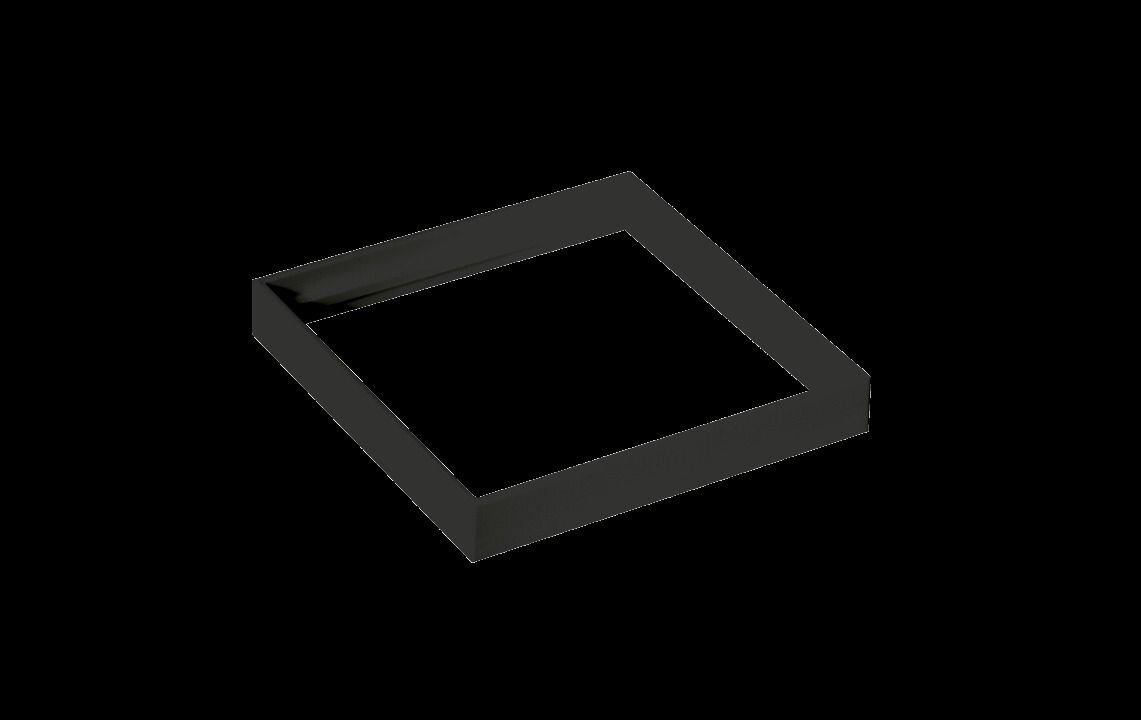 SG LEUCHTEN LED-Einbaustrahler 1LED schwarz Soft Square 903267 schwarz matt