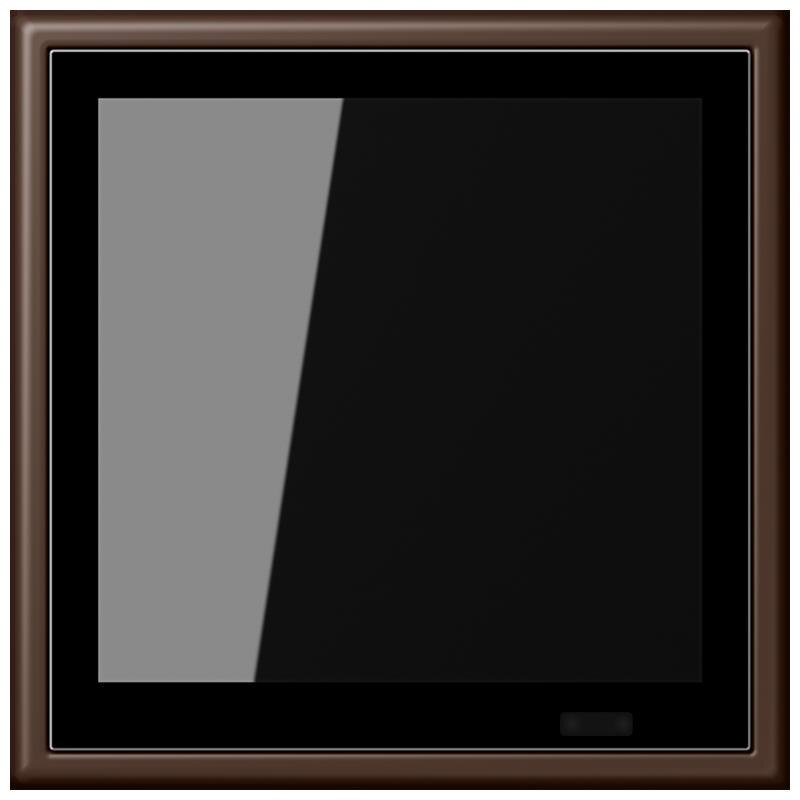 Jung Jung LC 459 D1 S239 KNX Raumcontroller LS TOUCH Serie LS terre d'ombre brûlée