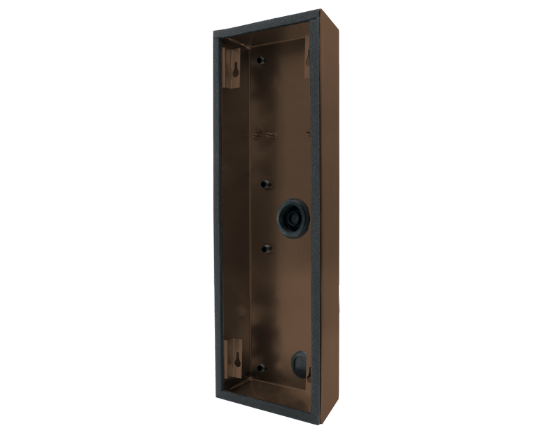 Doorbird DoorBird D2104V/D2105V/D2106V Aufputz Montagerückgehäuse – Bronze-Optik (PVD)