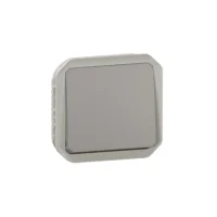 Legrand 069540L Plexo New Einsatz Taster 10 A Steckklemme(SL) IK08 in der Grau