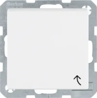 Berker Schuko-Steckdose pws mit Klappdeckel 47511909
