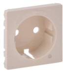 Legrand 754851 Abdeckung Schuko Steckdose LED Valena Life mandelweiß