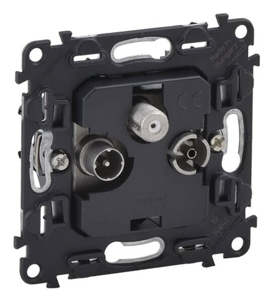 Legrand Legrand 753065 Einsatz TV-R-SAT Durchgangsdose Valena INMATIC
