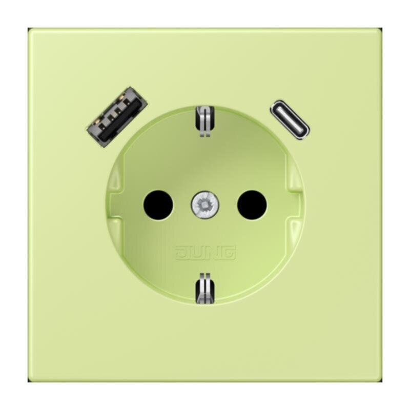 Jung Jung LC1520-15CA222 SCHUKO-Steckdose mit USB Typ AC LC32053