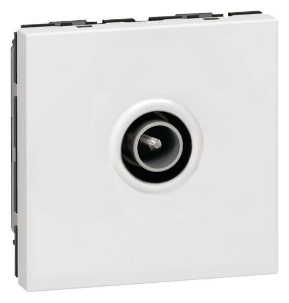 Legrand Legrand 078782 TV-Dose 9,52mm 2-modulig Mosaic ultaweiß