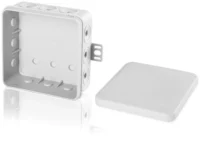 Legrand A01046 Abzweigdose 85x85x40mm grau bis zu 12 Abschneid-Leitungseinf.