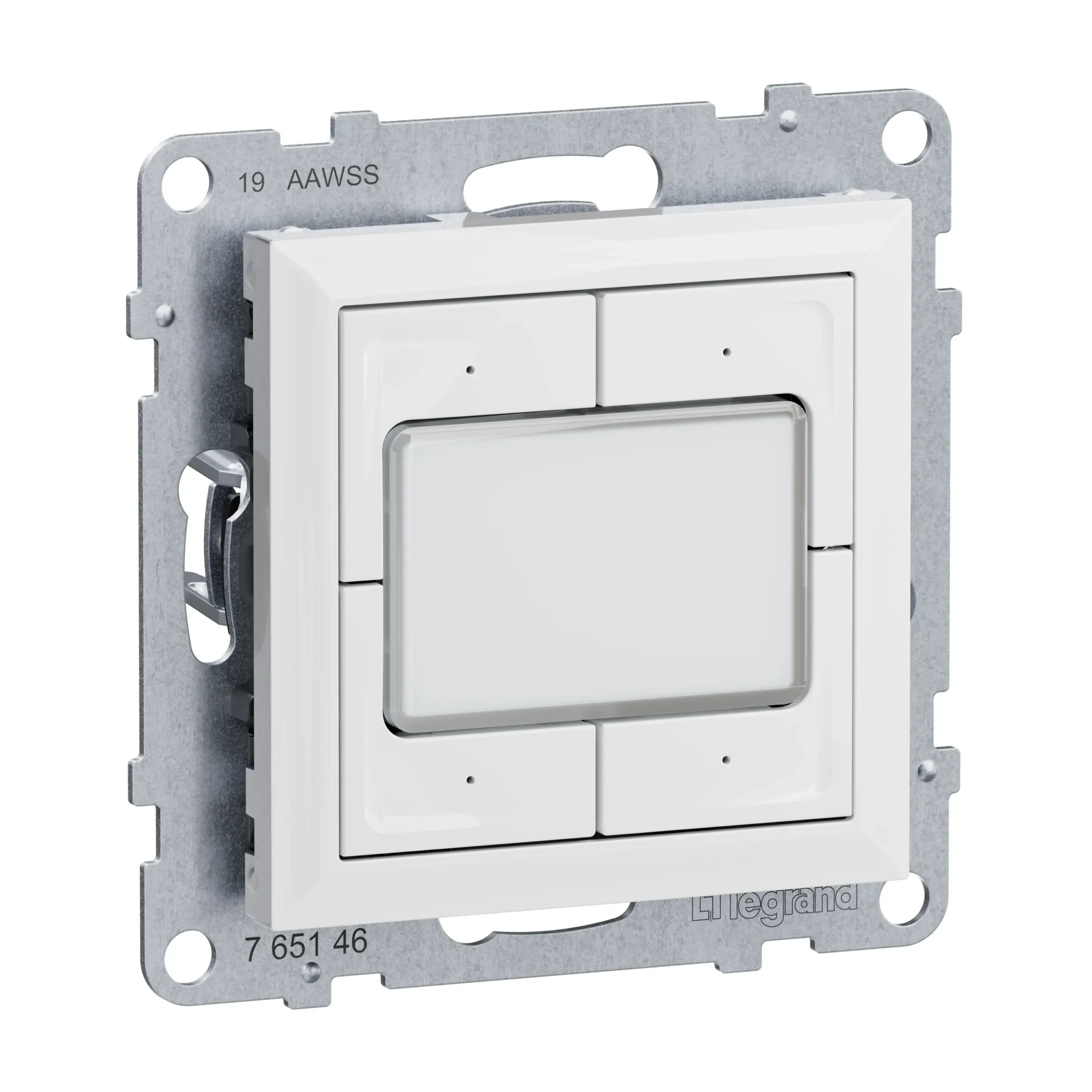 Legrand Legrand 765612 Seano MyHome Szenentaster zum Abrufen von 4 Szenarien in der