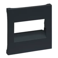 Legrand 765454 SEANO Abdeckung RJ45 f.1- u.2-fach Datendosen Anthrazit lackiert